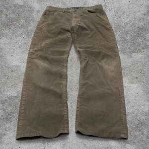 Vintage Y2K Olive green faded Calvin Klein corduroy pants